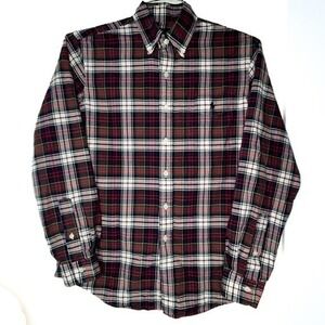 Ralph Lauren Blue Label Dark Blue White Red Plaid Shirt‎ Women's SP